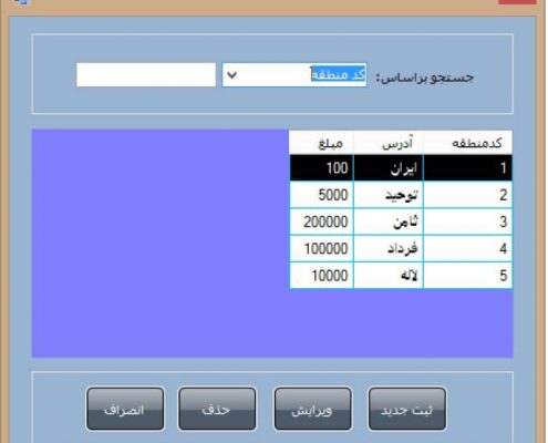 پروژه ی نرم افزار مدیریت تاکسی تلفنی با سی شارپ