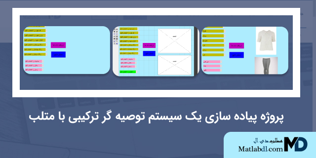 پروژه پیاده سازی یک سیستم توصیه گر ترکیبی با متلب